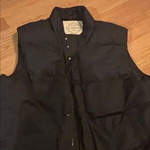 St. John's Bay Men's Blue Puffer Vest